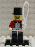 LEGO col019b Circus Ringmaster with all Accessories and Stand