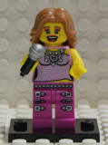LEGO col027b Pop Star with all Accessories and Stand